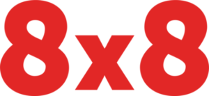 8X8