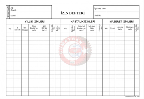 İzin Defteri